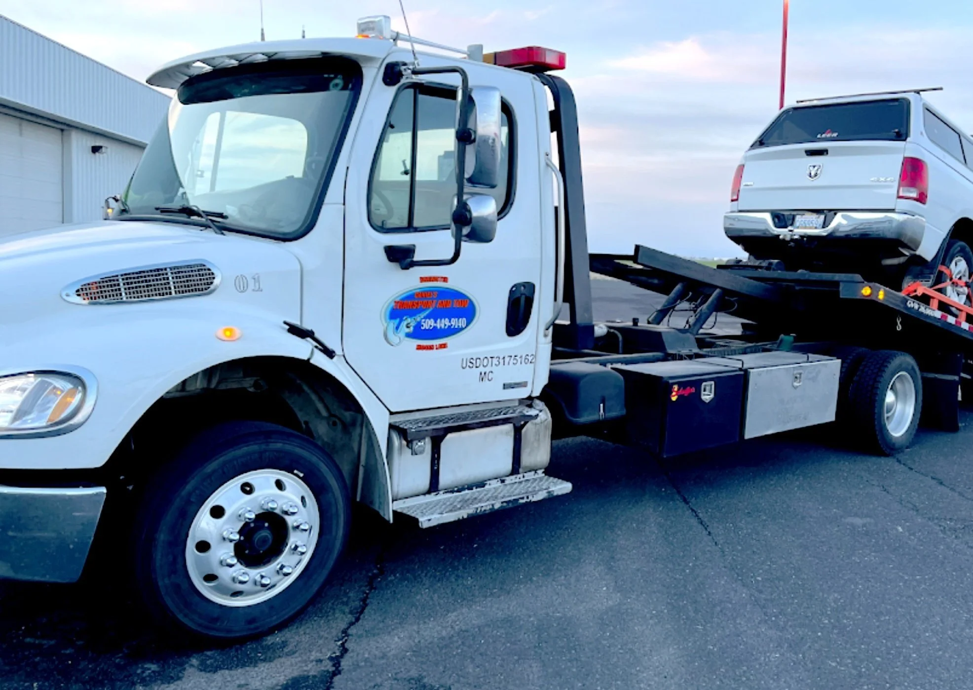 Daniel's Transport & 24 hr Towing Moses Lake, WA