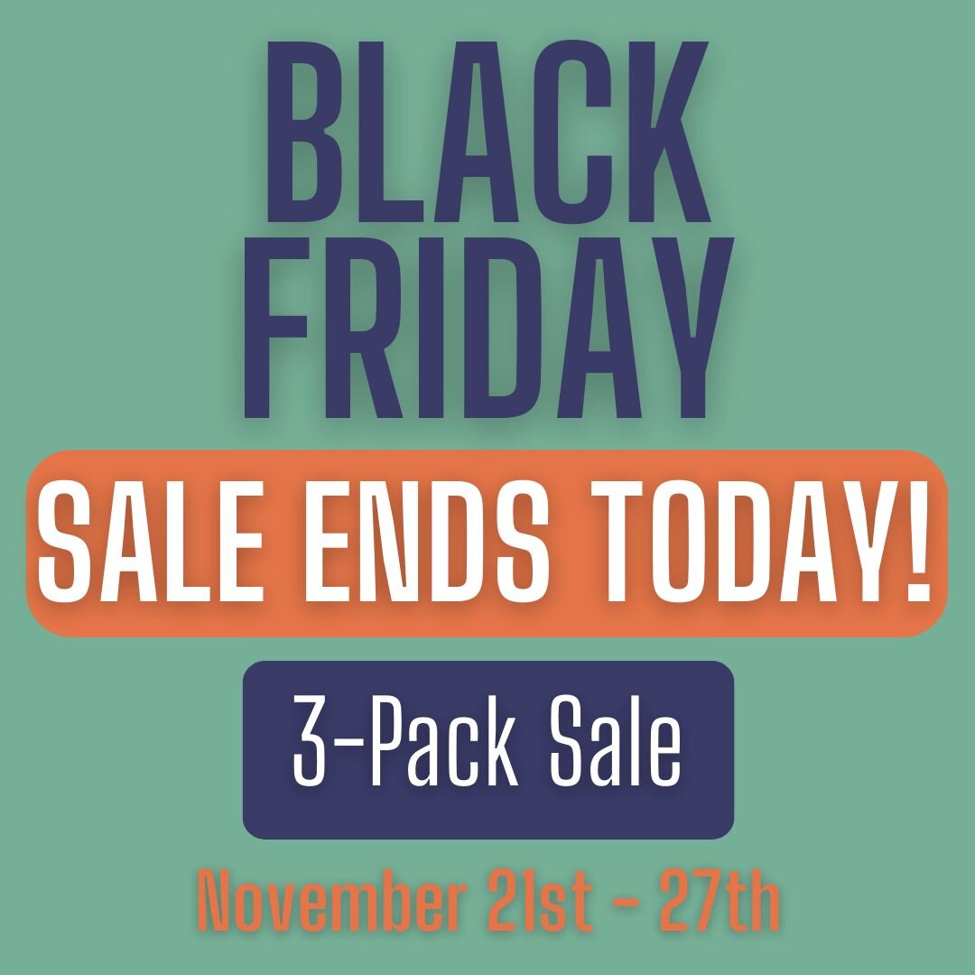 💥LAST CHANCE TO SAVE!💥

The Black Friday 3-Pack Sale ends today - November 27th!

If you haven&rsquo;t taken advantage of these huge savings, what&rsquo;re you waiting for?

Use the link in our bio to claim your 3-Pack of Physical Therapy sessions 