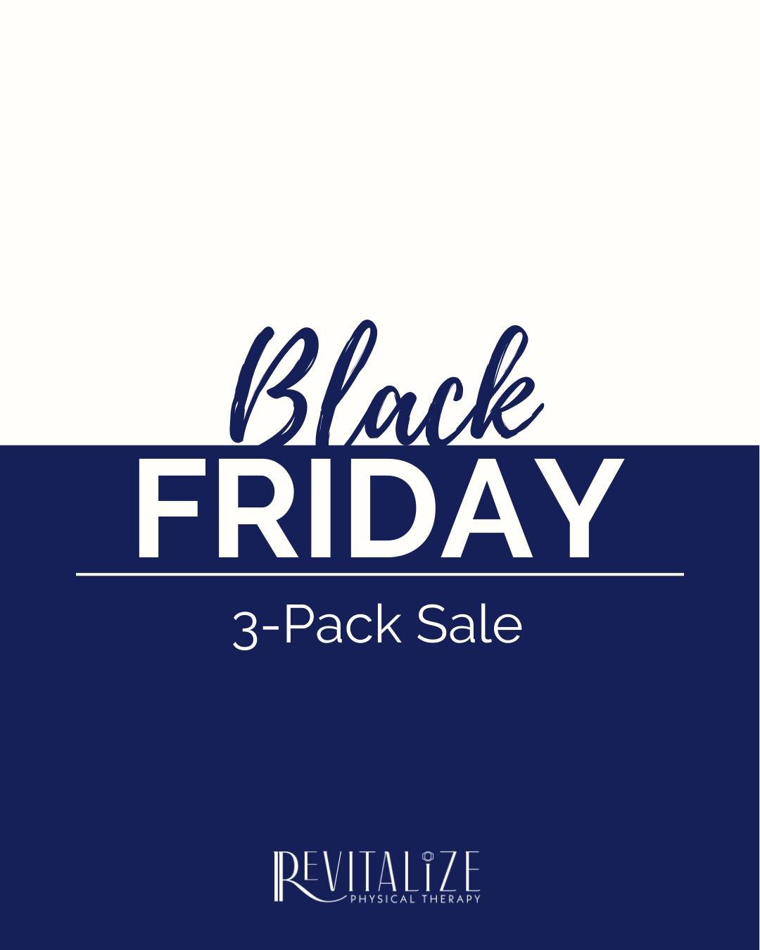 POV: You just sat down after putting away all the leftovers and start your holiday shopping.  First on your list, some self care to check in with your physical therapist! 

Comment or DM us &quot;Sale&quot; to get the link to save $75 on a 3-Pack rig