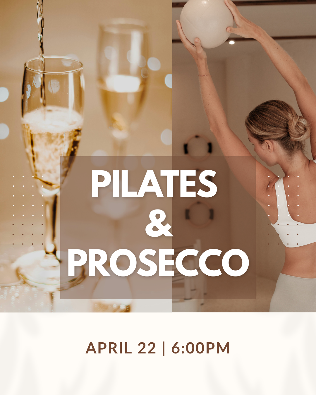 Pilates and Prosecco