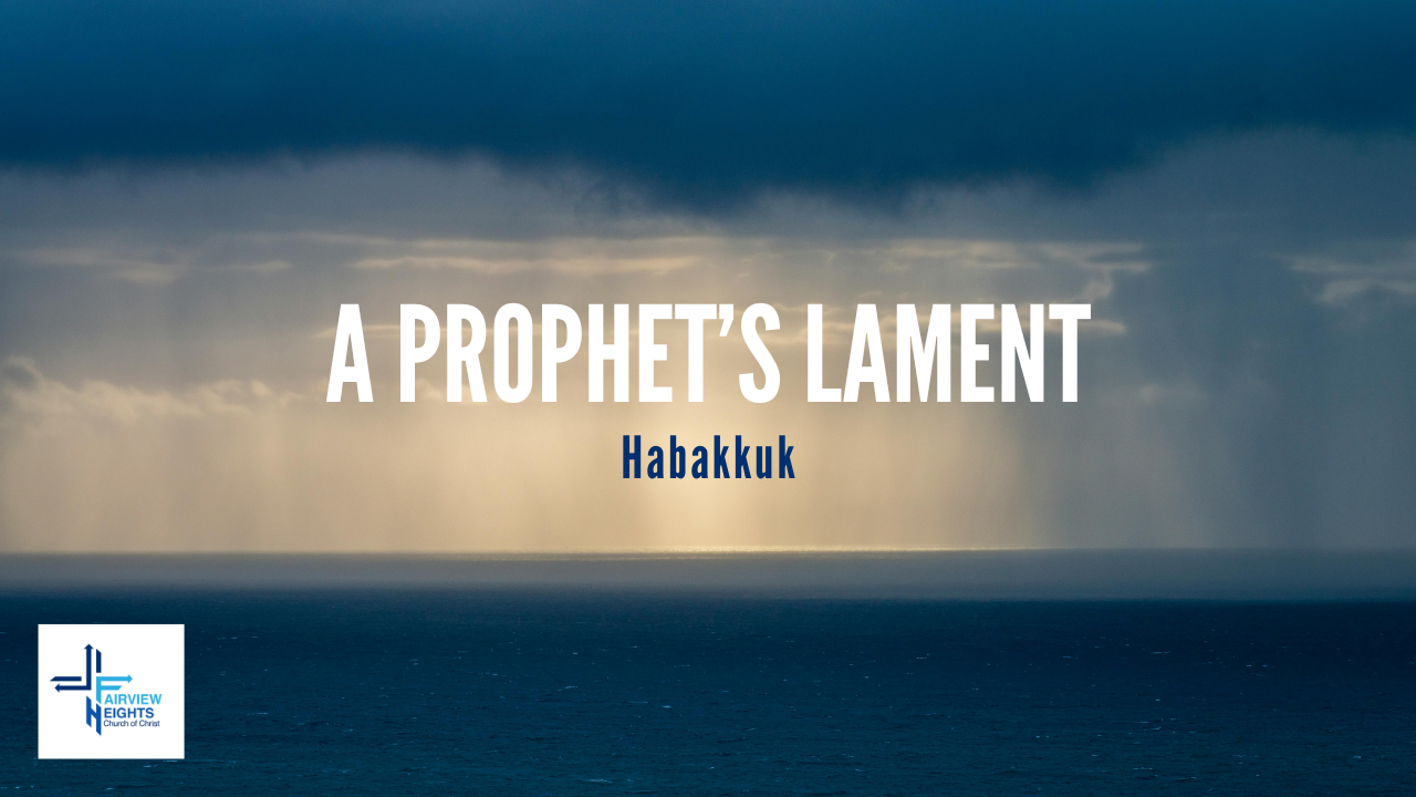 A Prophet’s Lament