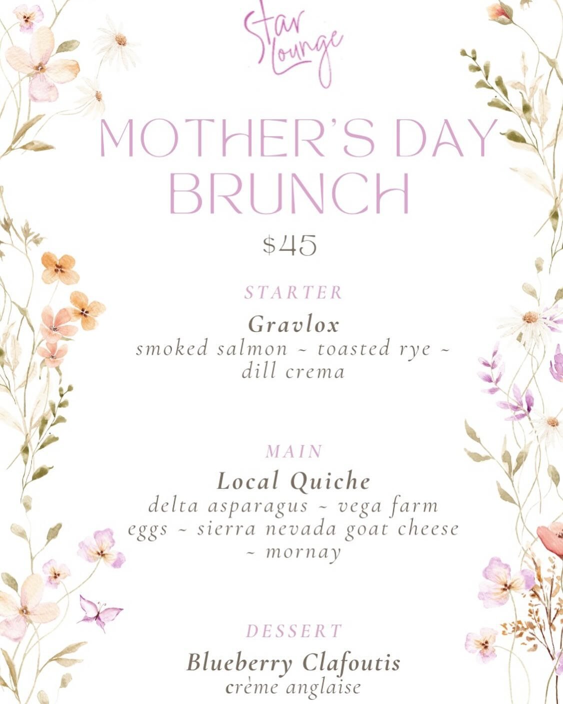 Celebrate Mother&rsquo;s Day at the Star Lounge with a special three course brunch! 🥂💐
Reservations now open. Link in bio.

#historicstarlounge #mothersday #brunch #sacramentoevents #mothersdaygiftideas #starloungesacramento #hyatthouse