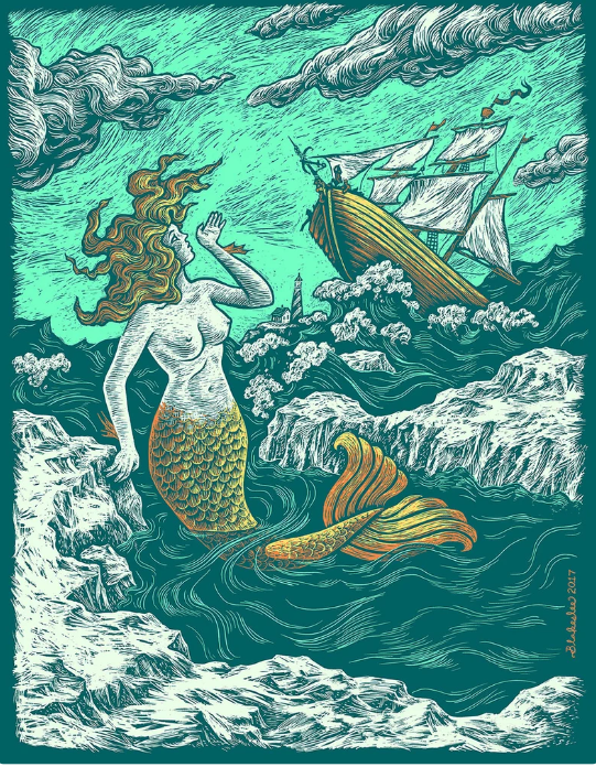 dan-blakeslee-music-cruise-mermaid-art-capeanncruises.png