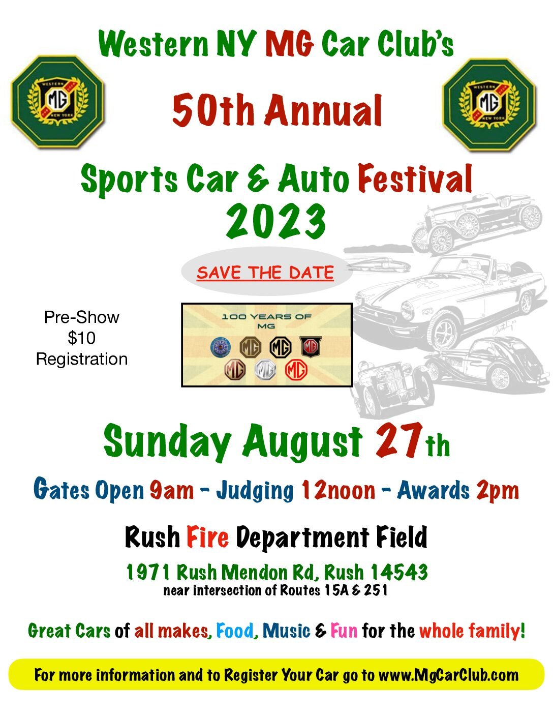 News & Events - MG Car Club