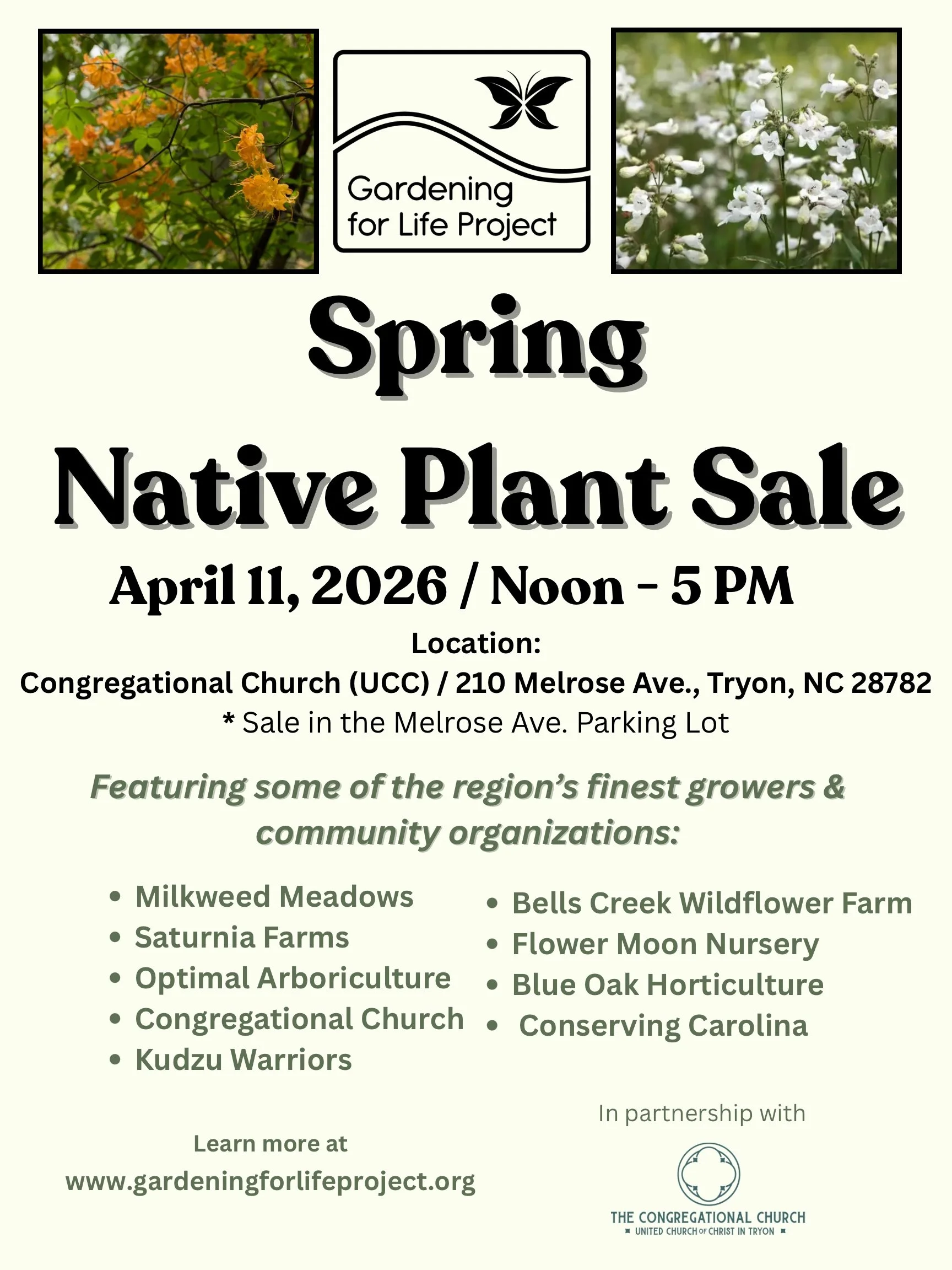 GFLP Spring ‘26 Native Plant Sale