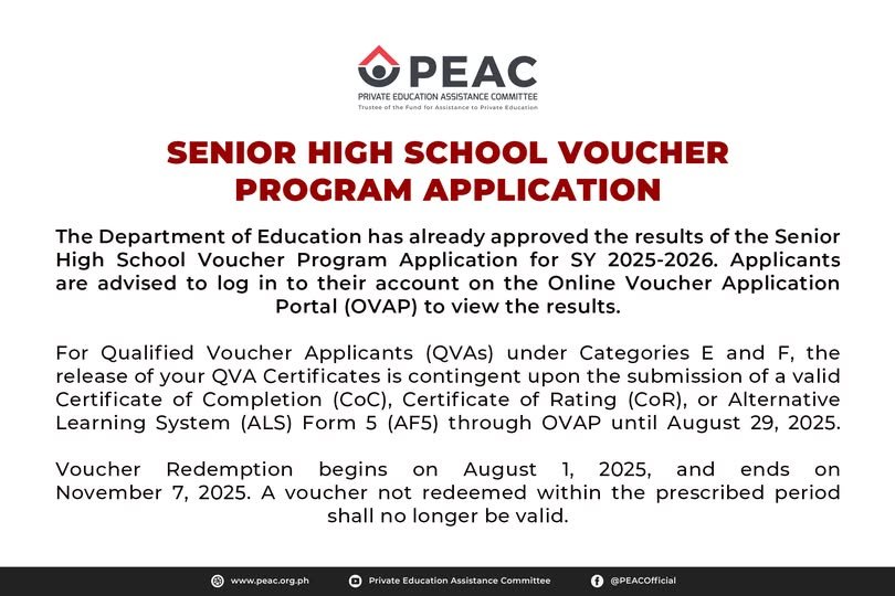 [SHS VOUCHER PROGRAM APPLICATION] — Panpacific University