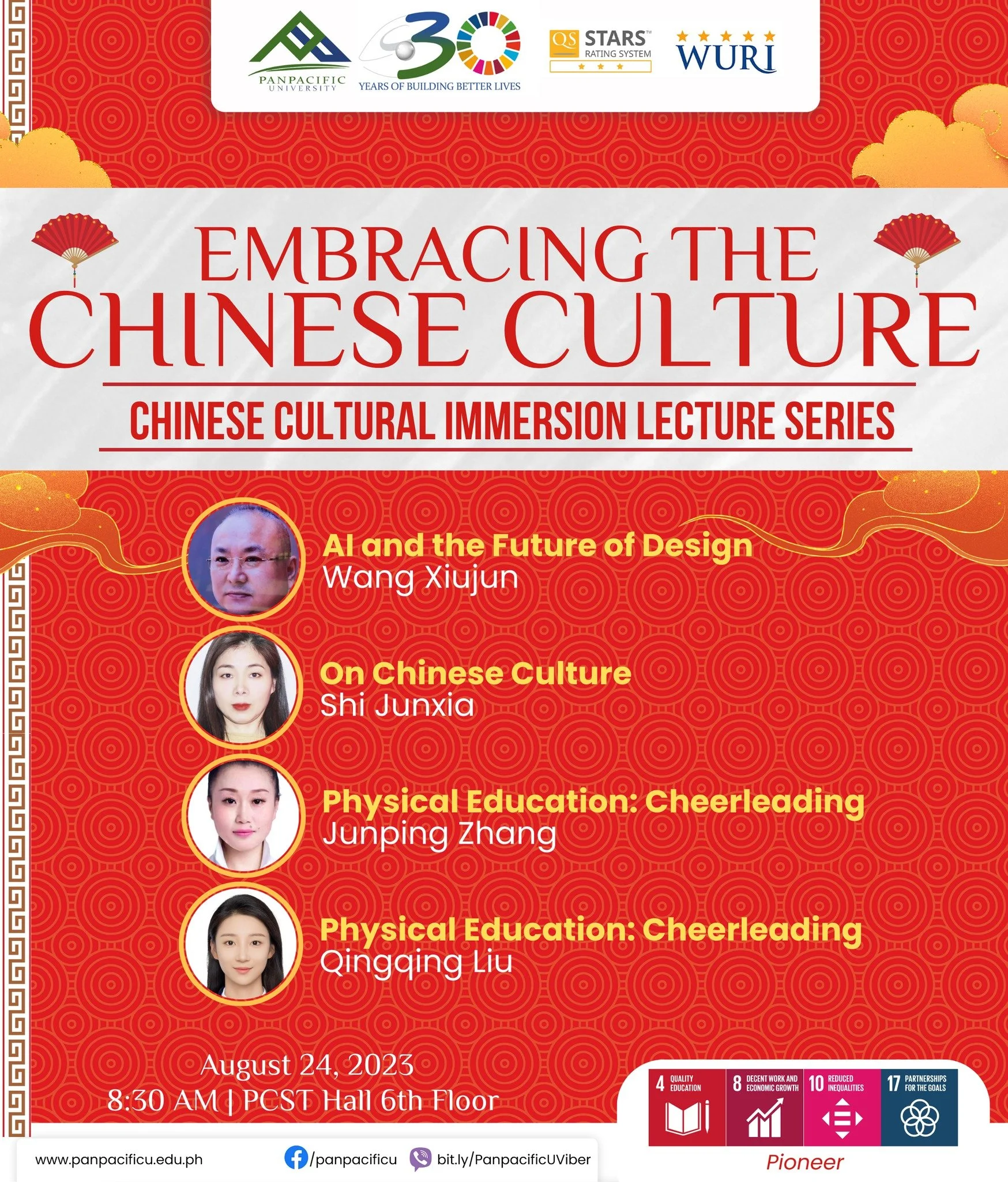 CHINESE CULTURAL IMMERSION LECTURE SERIES