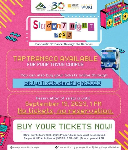 [STUDENT NIGHT 2023] [TAPTRANSCO] [ONLINE SELLING]