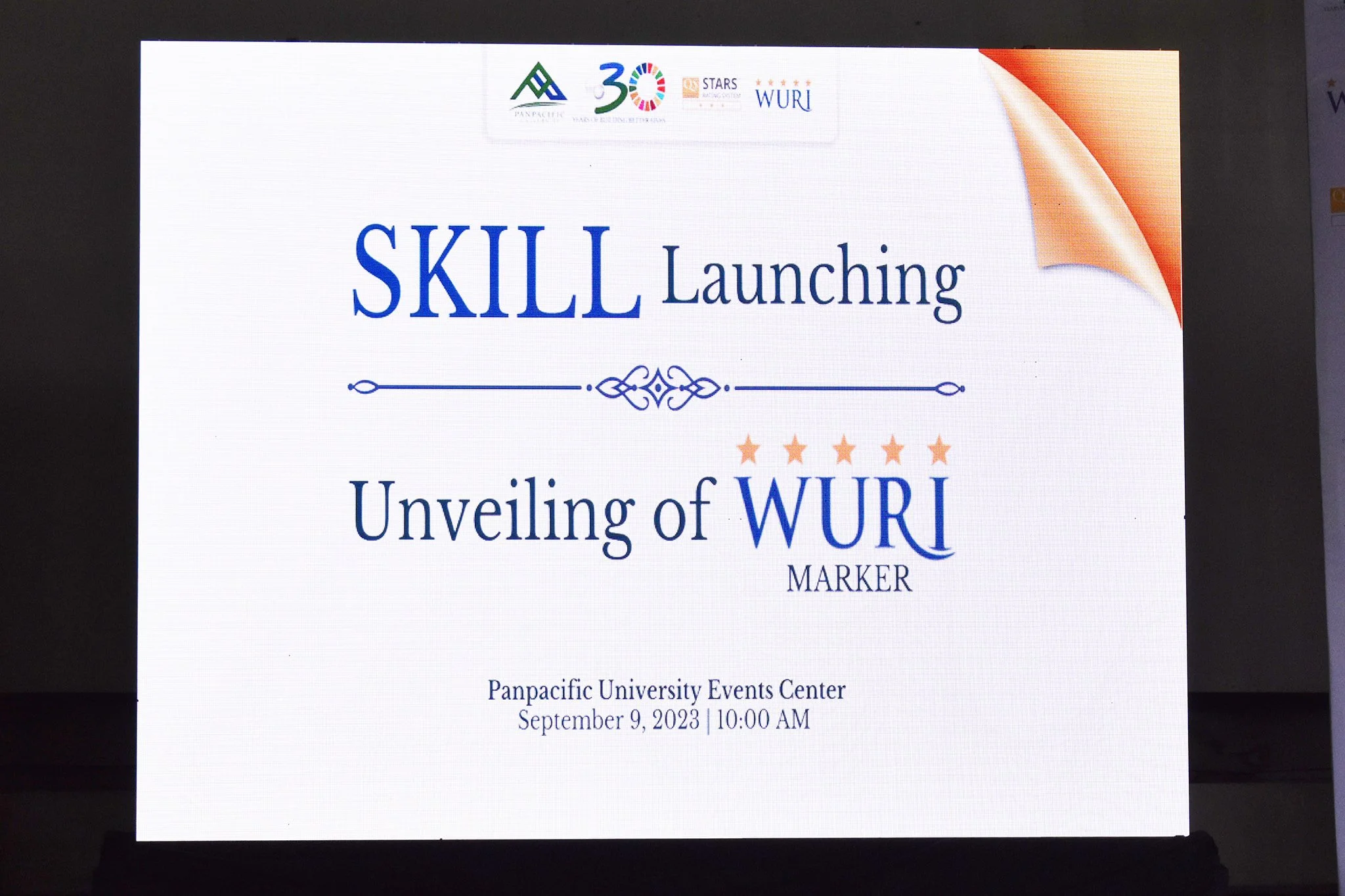 MOMENTOUS OCCASION Panpacific University officially launched the School of Knowledge Innovation for Lifelong Learning (SKILL)