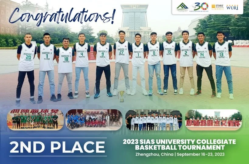 2ND PLACE SIAS UNIVERSITY COLLEGIATE BASKETBALL TOURNAMENT