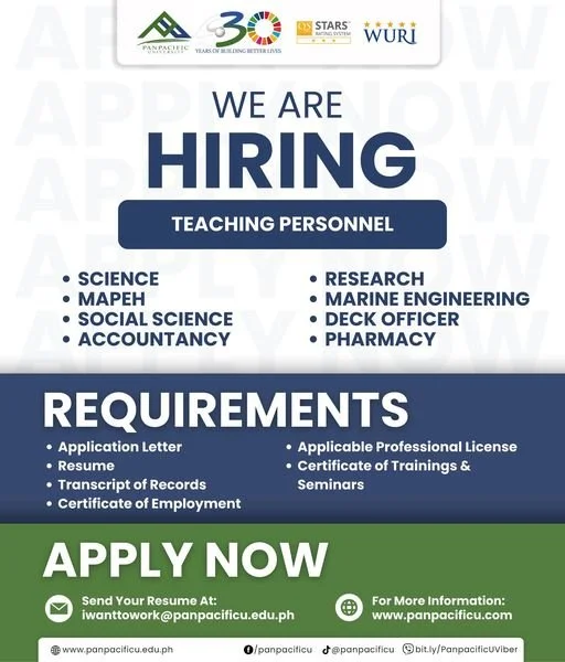 WE ARE HIRING