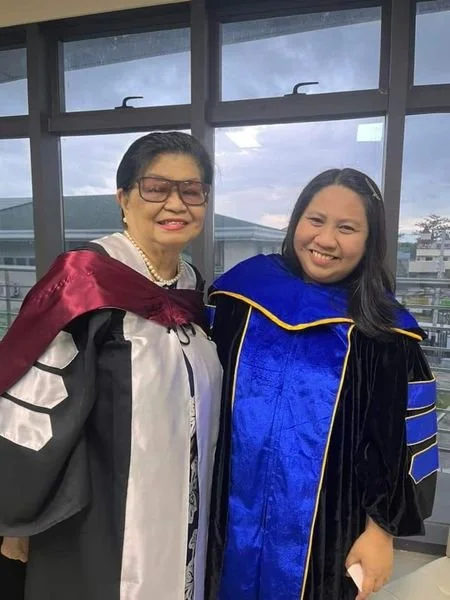 DR. FERRER &amp; PROF. CARLOS GRACE PU COMMENCEMENT RITES