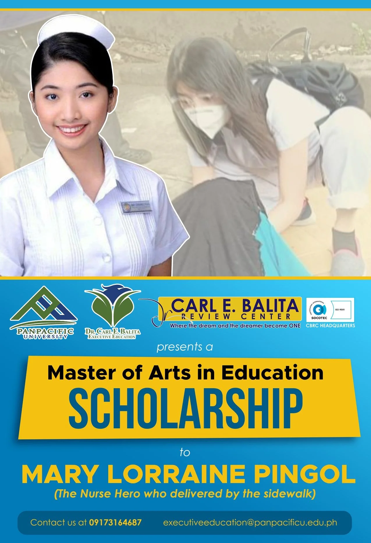 Master of Arts in Education Scholarship