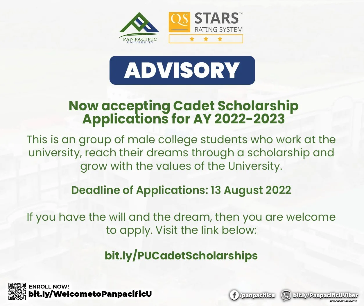 Cadet Scholarship