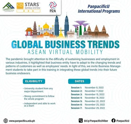 P2A Global Business Trends - ASEAN VIRTUAL MOBILITY