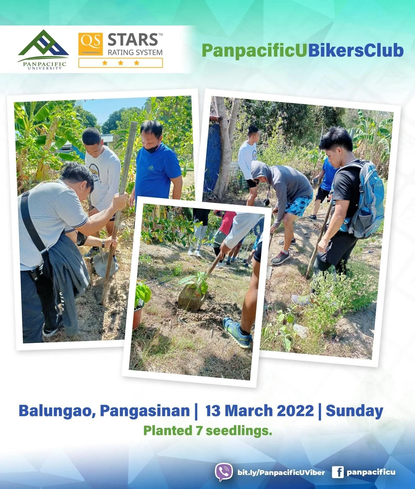 Bikers Club Tree Planting 