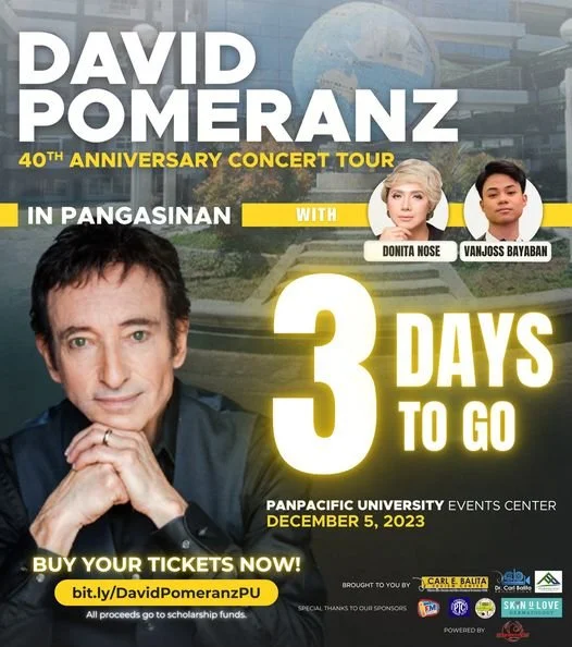 David Pomeranz 40TH ANNIVERSARY CONCERT TOUR