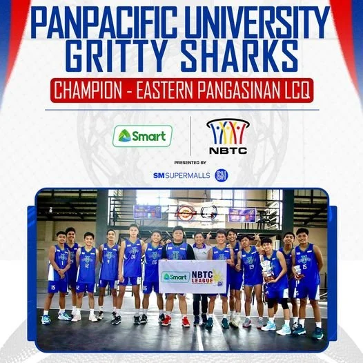 Panpacific University Gritty Sharks CHAMPION - Eastern Pangasinan LCQ