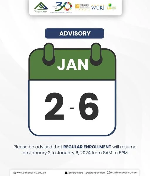 ENROLLMENT SCHEDULE