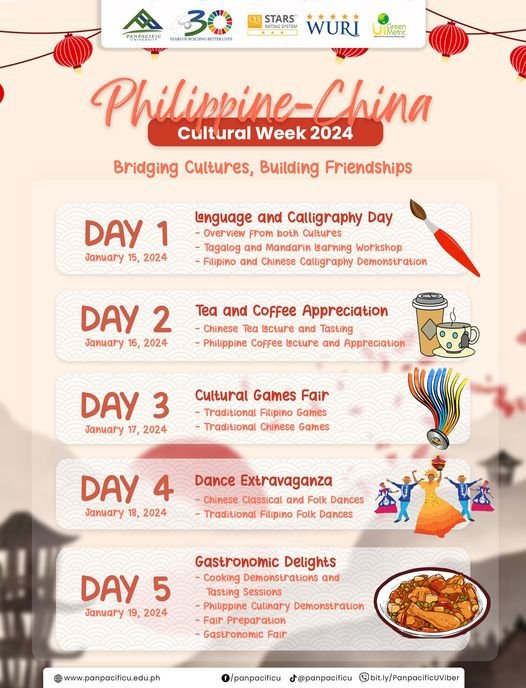 [INTERNATIONALIZATION] [PHILIPPINE-CHINA CULTURE WEEK 2024]