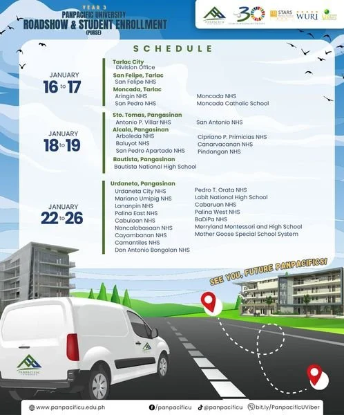 [PURSE] [YEAR 3] [LEG 1] [ROADSHOW]