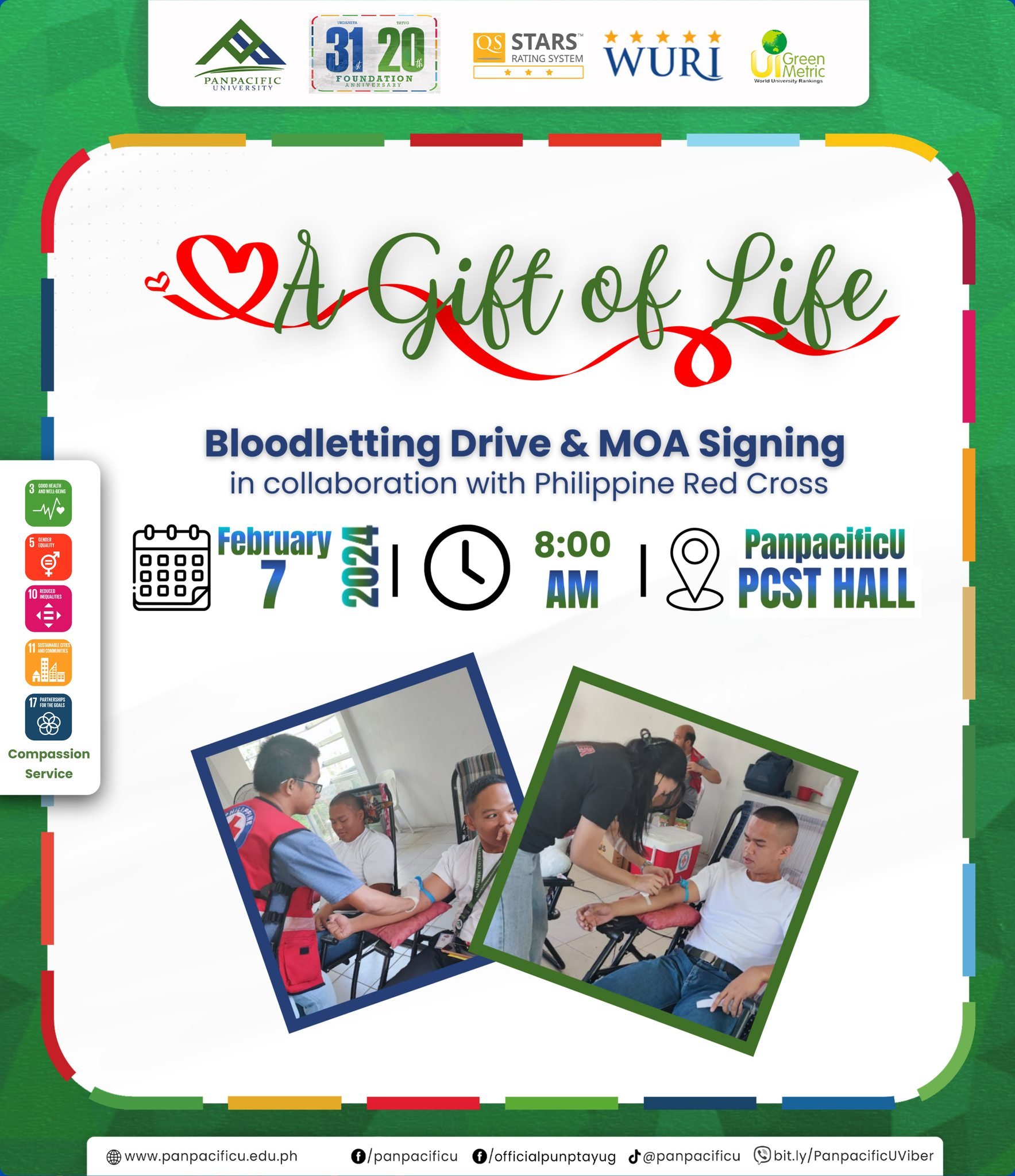 [FOUNDATION WEEK] [BLOODLETTING]