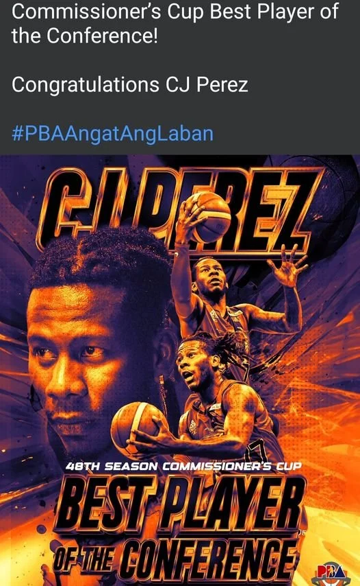 BEST PLAYER! CJ PEREZ