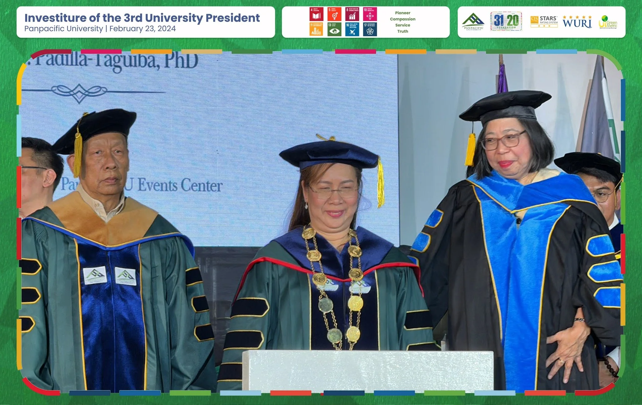 Investiture of the 3rd University President