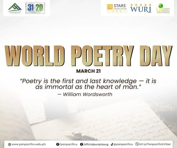 WORLD POETRY DAY