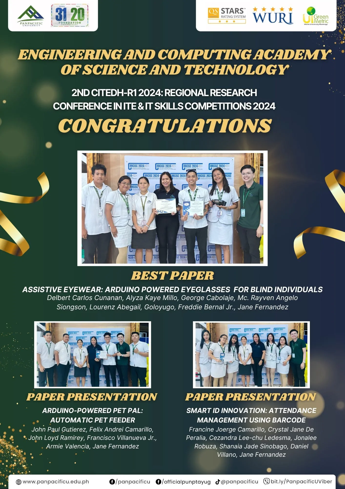 [E-COAST] [REGIONAL RESEARCH CONFERENCE]