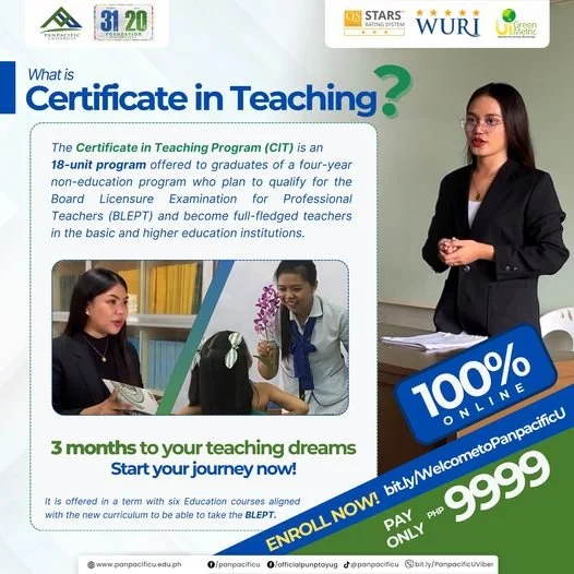 Certificate in Teaching