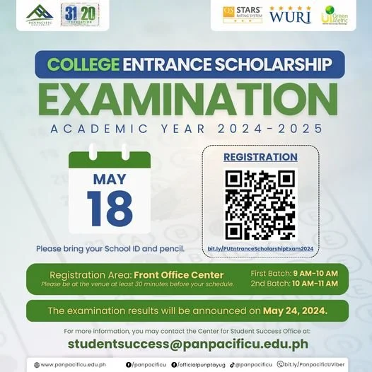 [COLLEGE] [ENTRANCE SCHOLARSHIP EXAMINATION]