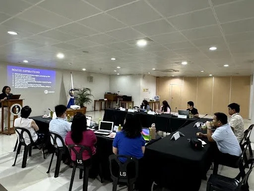 Panpacific University benchmark with the top universities in the Philippines