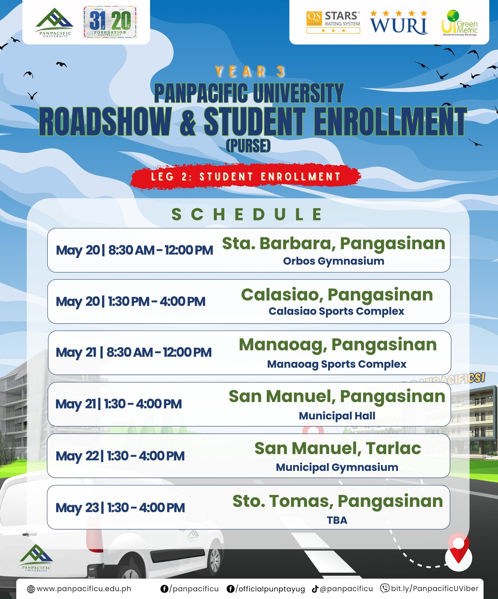 [PURSE] [LEG 2] [STUDENT ENROLLMENT]