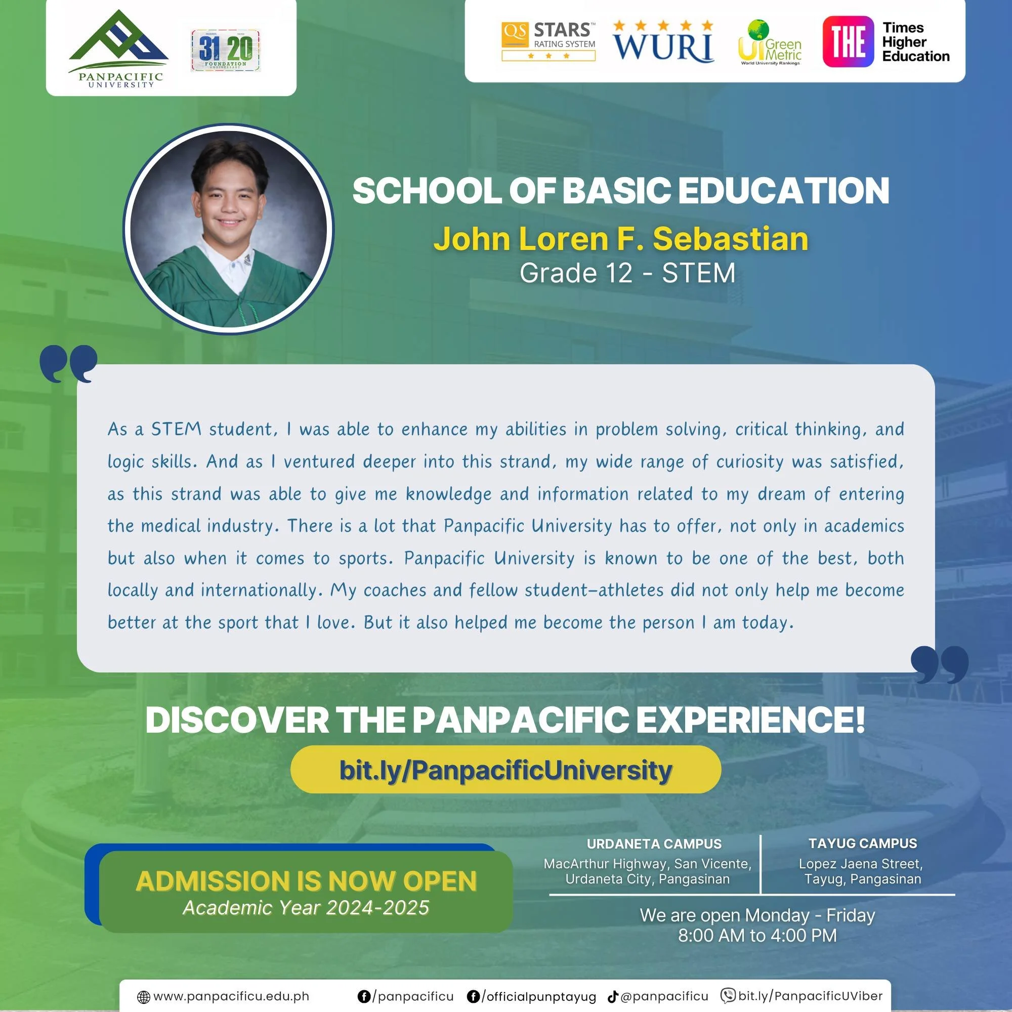 [SCHOOL OF BASIC EDUCATION] [STEM]