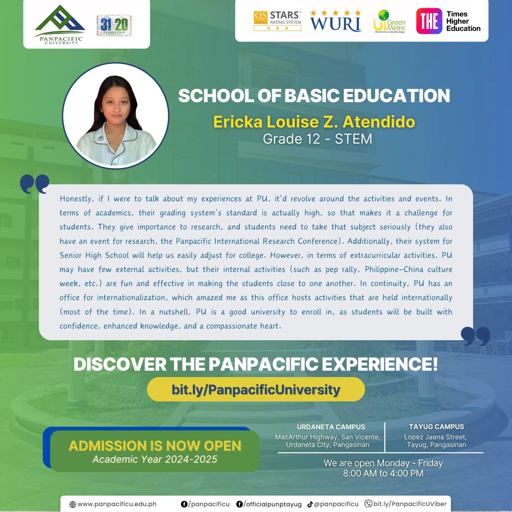 [SCHOOL OF BASIC EDUCATION] [STEM]