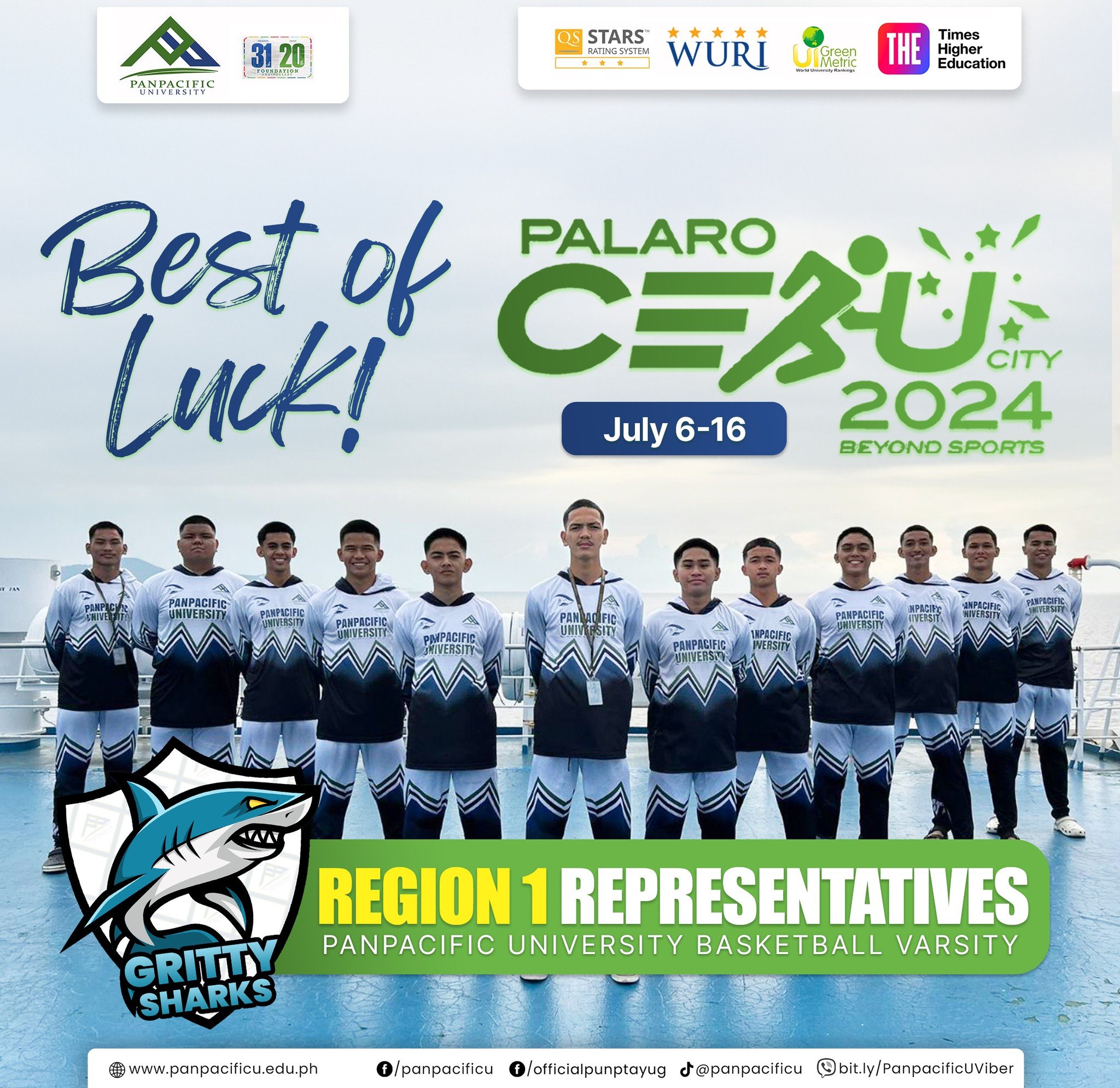 [GRITTY SHARKS] [PALARONG PAMBANSA 2024]