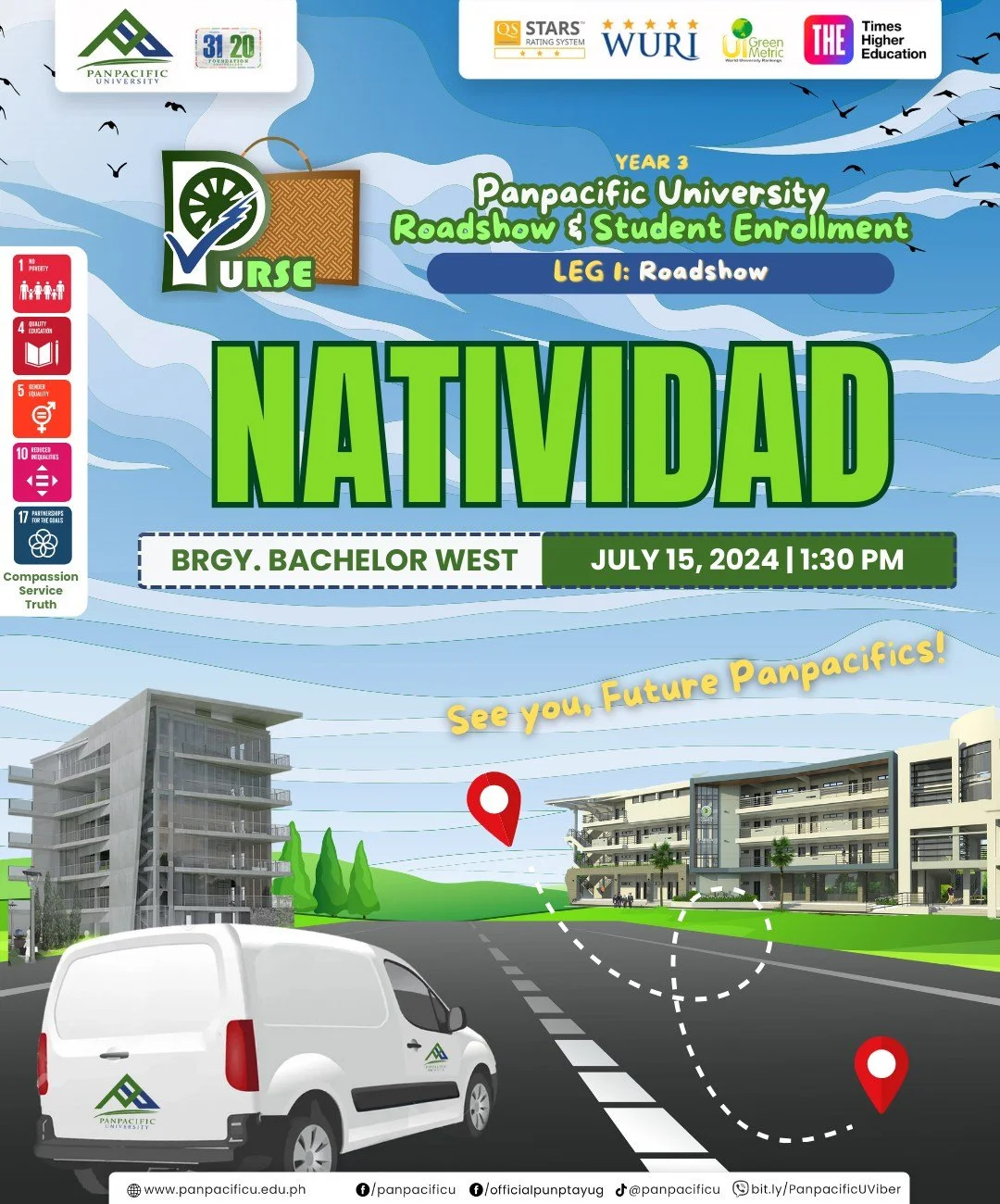 [PURSE] [YEAR 3] [LEG 1] [ROADSHOW]