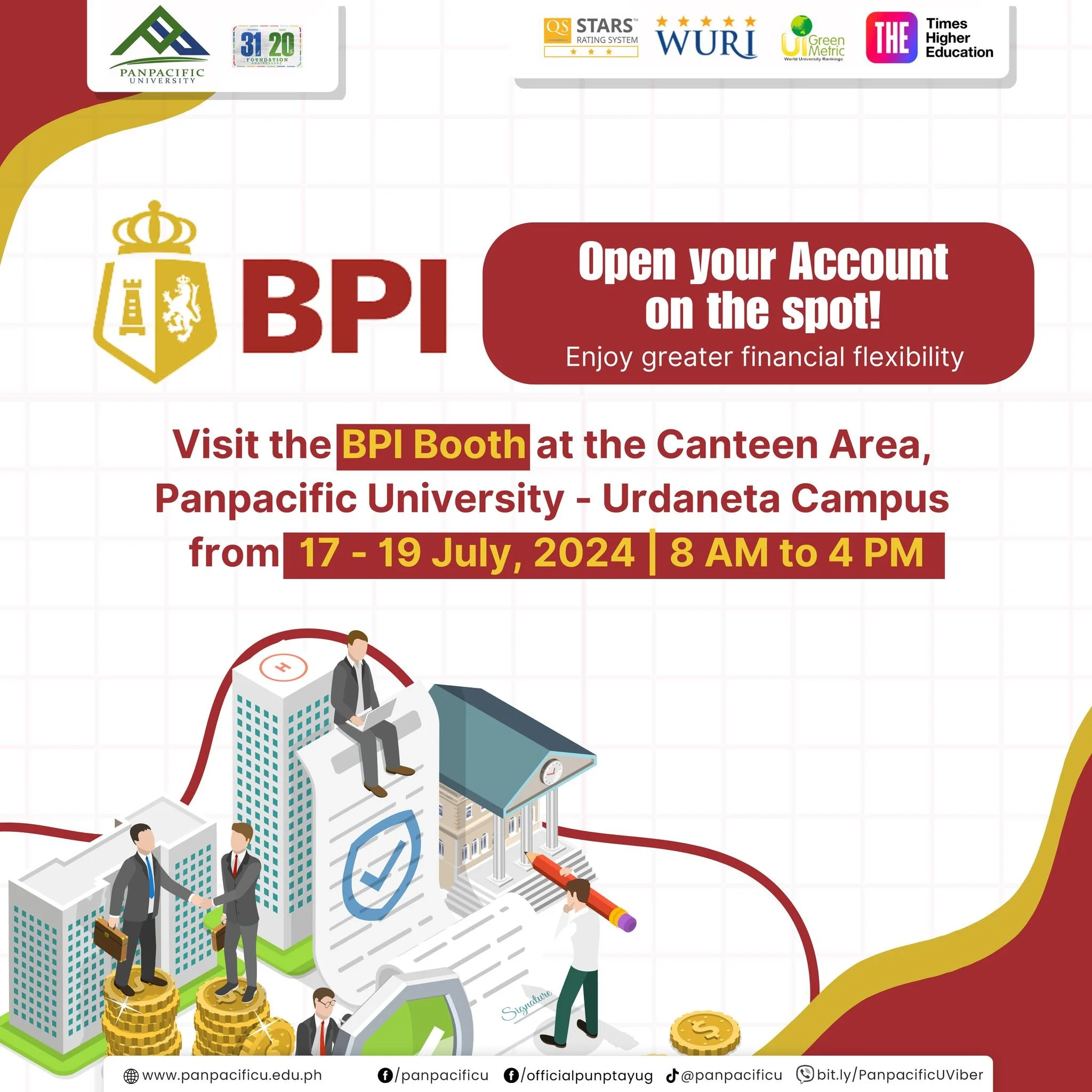 open your account on the spot