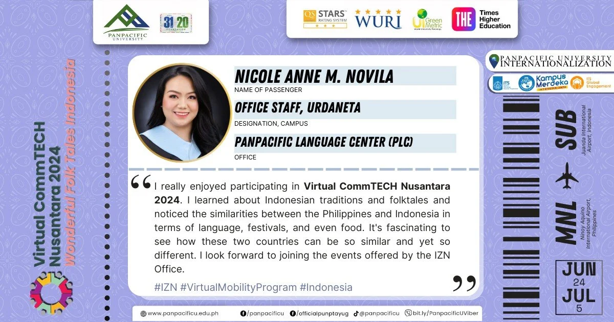 [INTERNATIONALIZATION] [Virtual CommTECH Nusantara 2024]