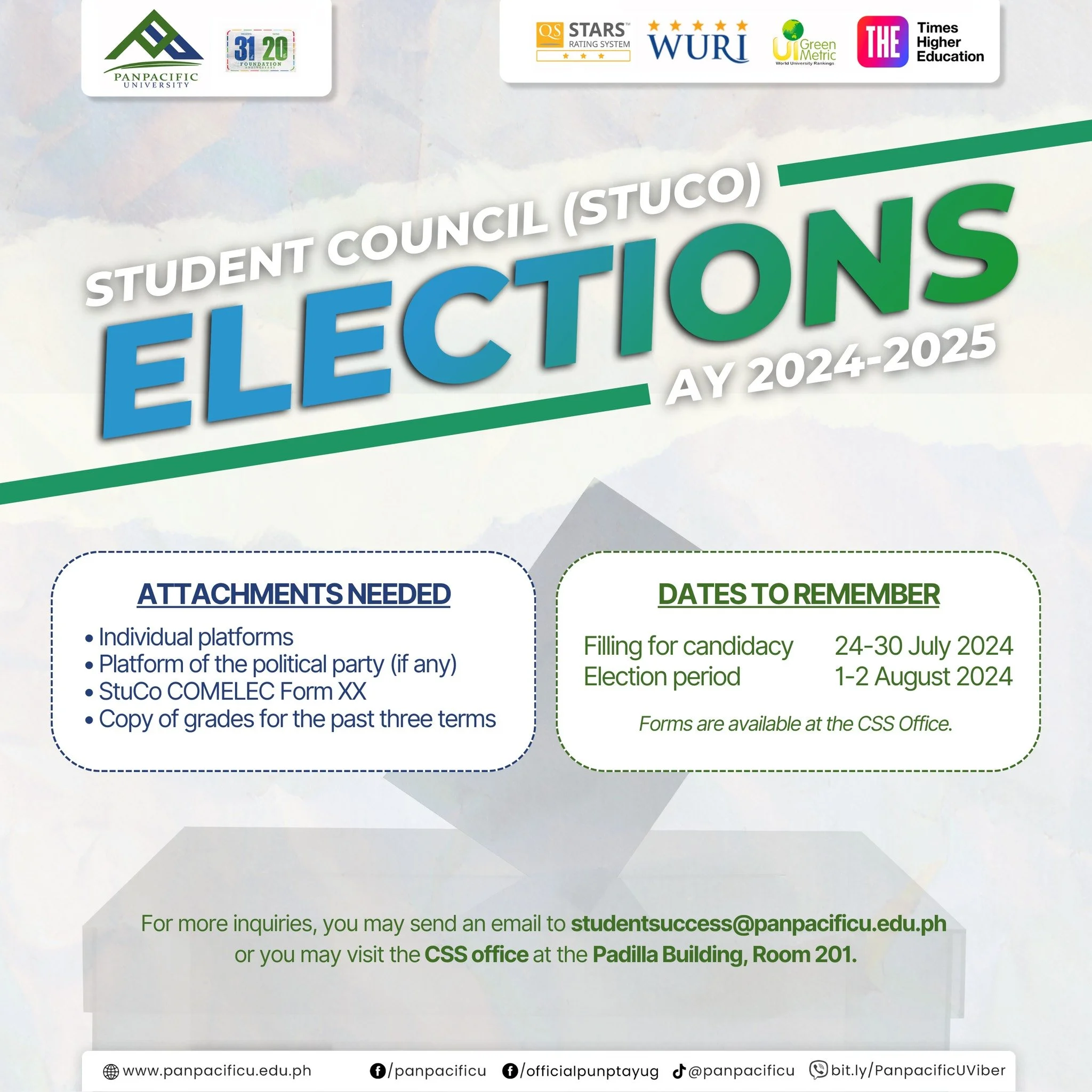 [STUCO ELECTIONS]