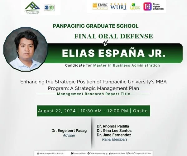 [PANPACIFIC GRADUATE SCHOOL]