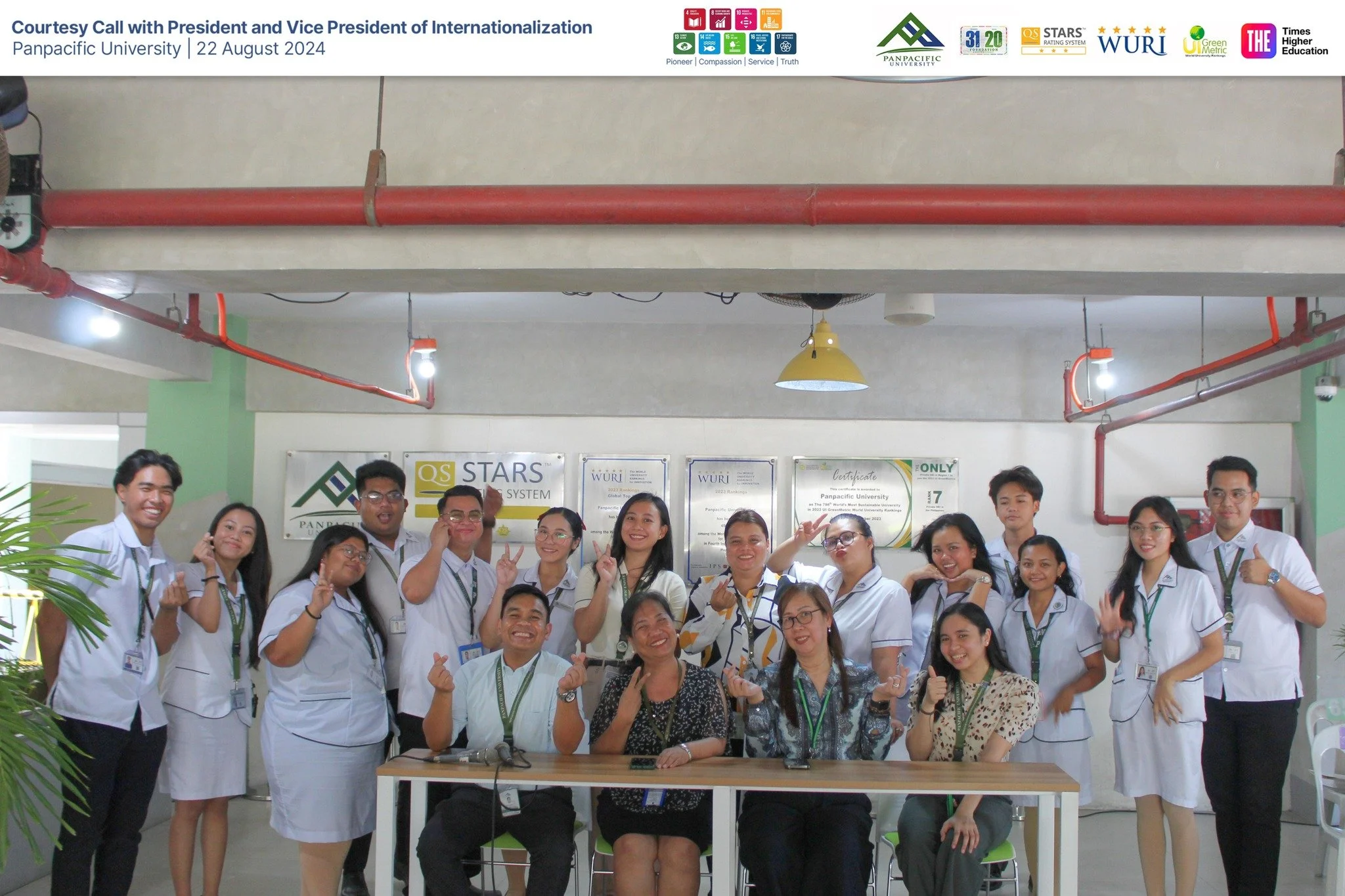 [INTERNATIONALIZATION] [COURTESY CALL]