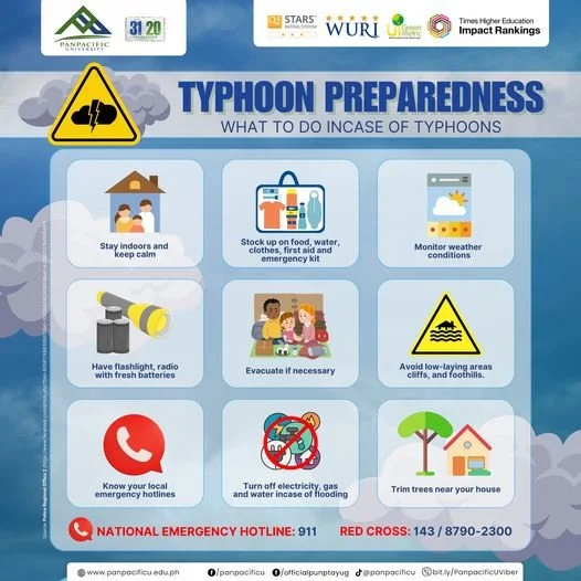 [TYPHOON PREPAREDNESS]