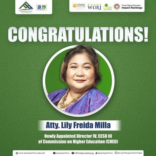 CONGRATULATIONS! Atty. Milla