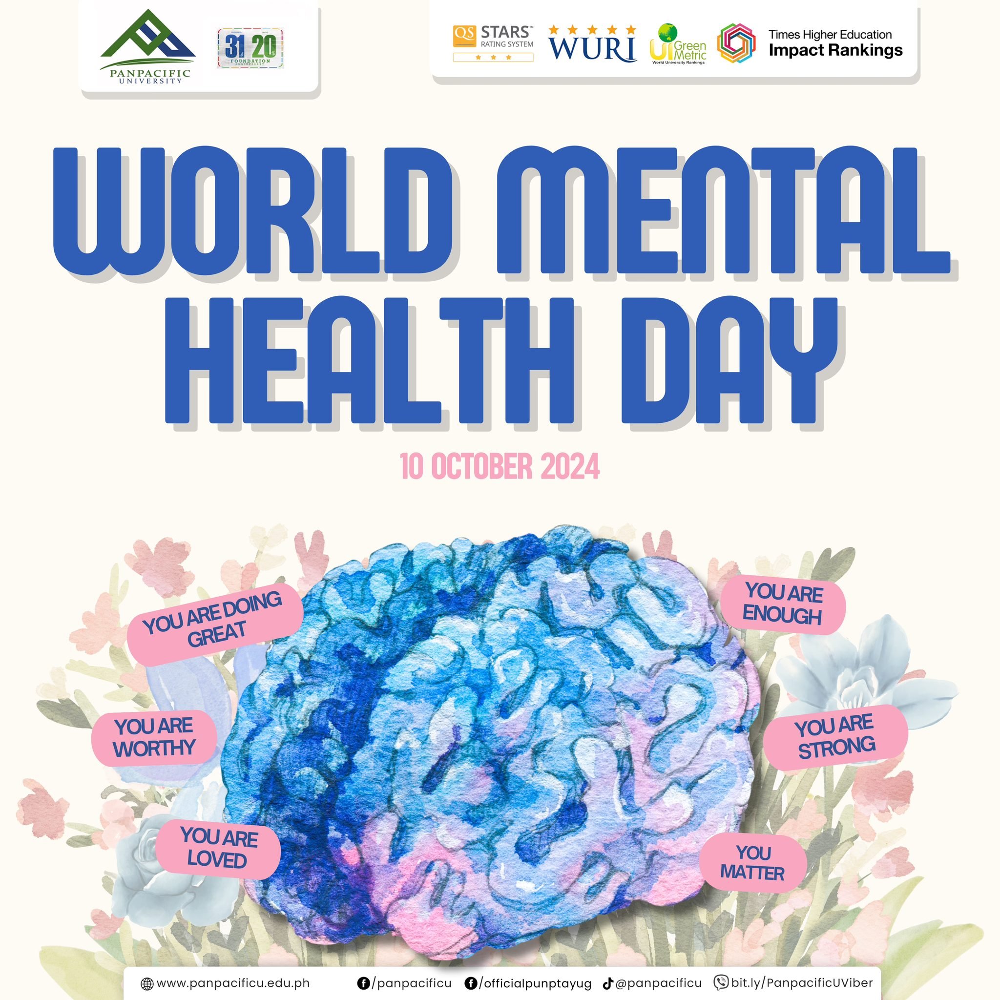 [WORLD MENTAL HEALTH DAY]