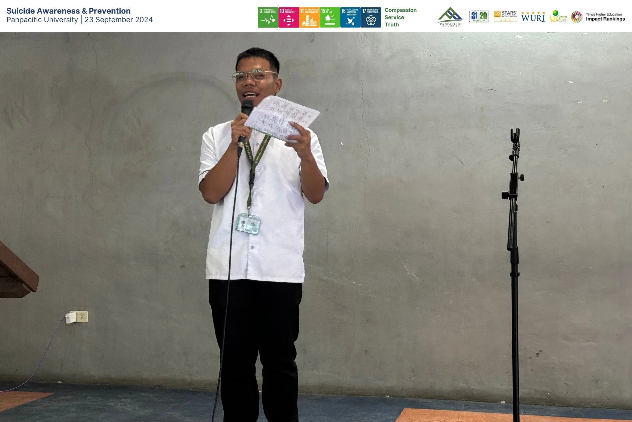 [SUICIDE AWARENESS AND PREVENTION]