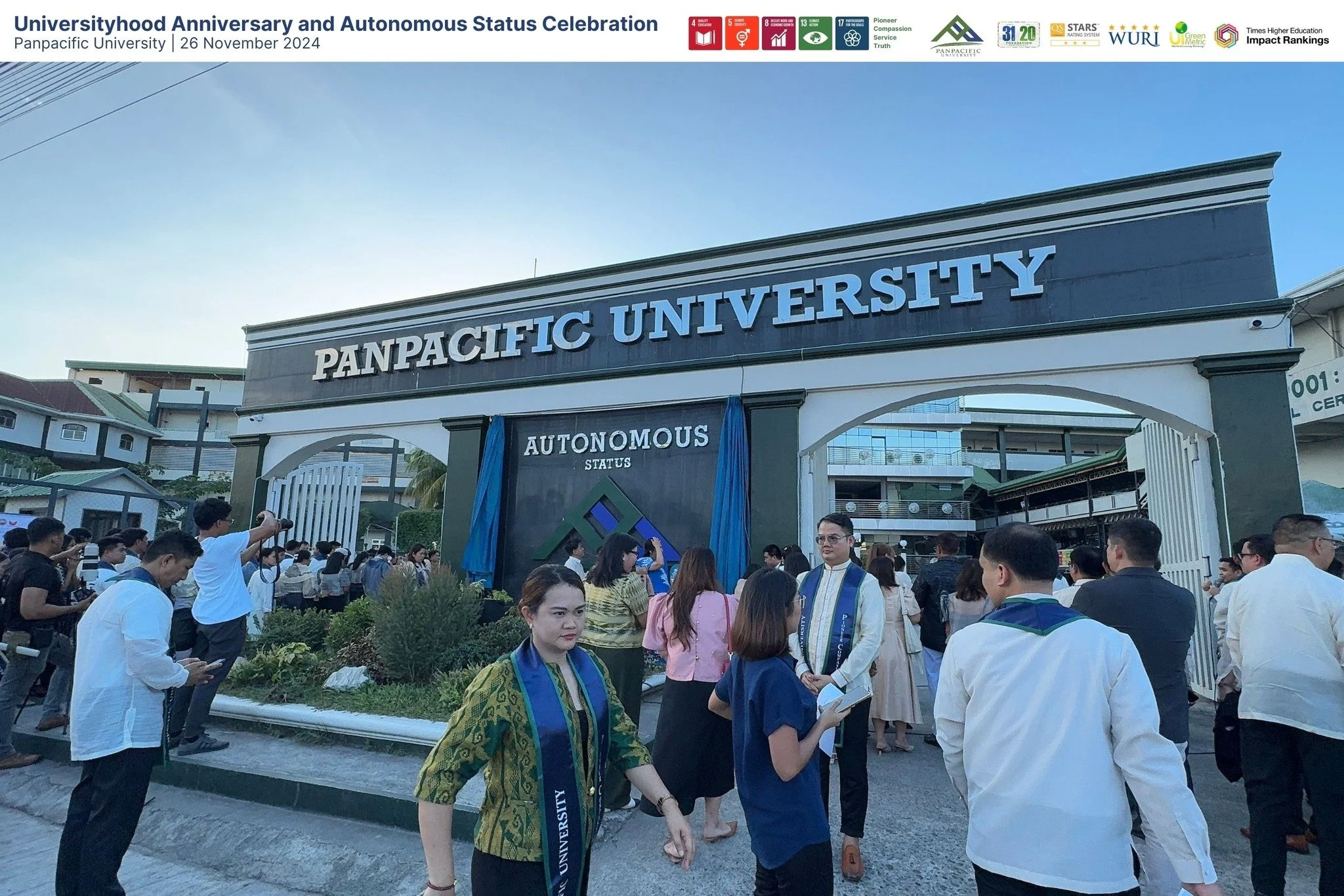 [UNIVERSITYHOOD ANNIVERSARY AND AUTONOMOUS STATUS CELEBRATION] [PART 2]