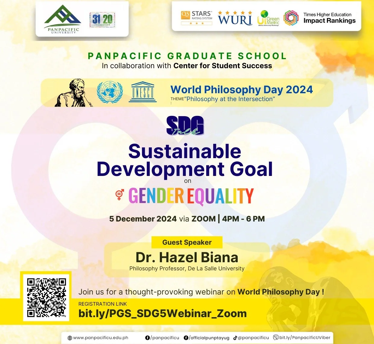 [PGS] [GENDER EQUALITY] [WEBINAR]