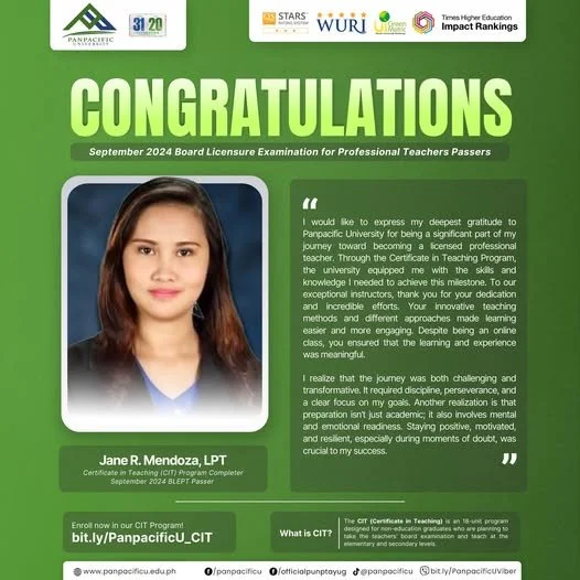 [CERTIFICATE IN TEACHING] [BLEPT]